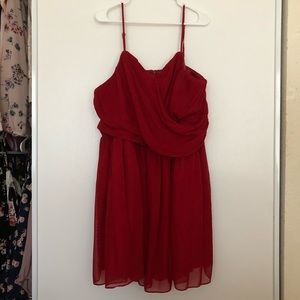 Flowy Red Dress! Perfect for formal events!